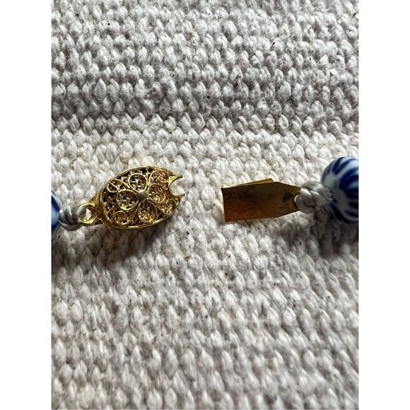 Oriental Glass Beaded Necklace - Picture 3 of 5